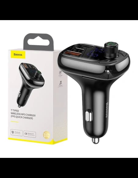 Transmițător auto Baseus Bluetooth MP3 S-13 (negru)