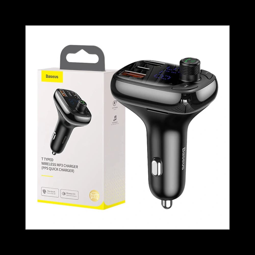 Transmițător auto Baseus Bluetooth MP3 S-13 (negru)