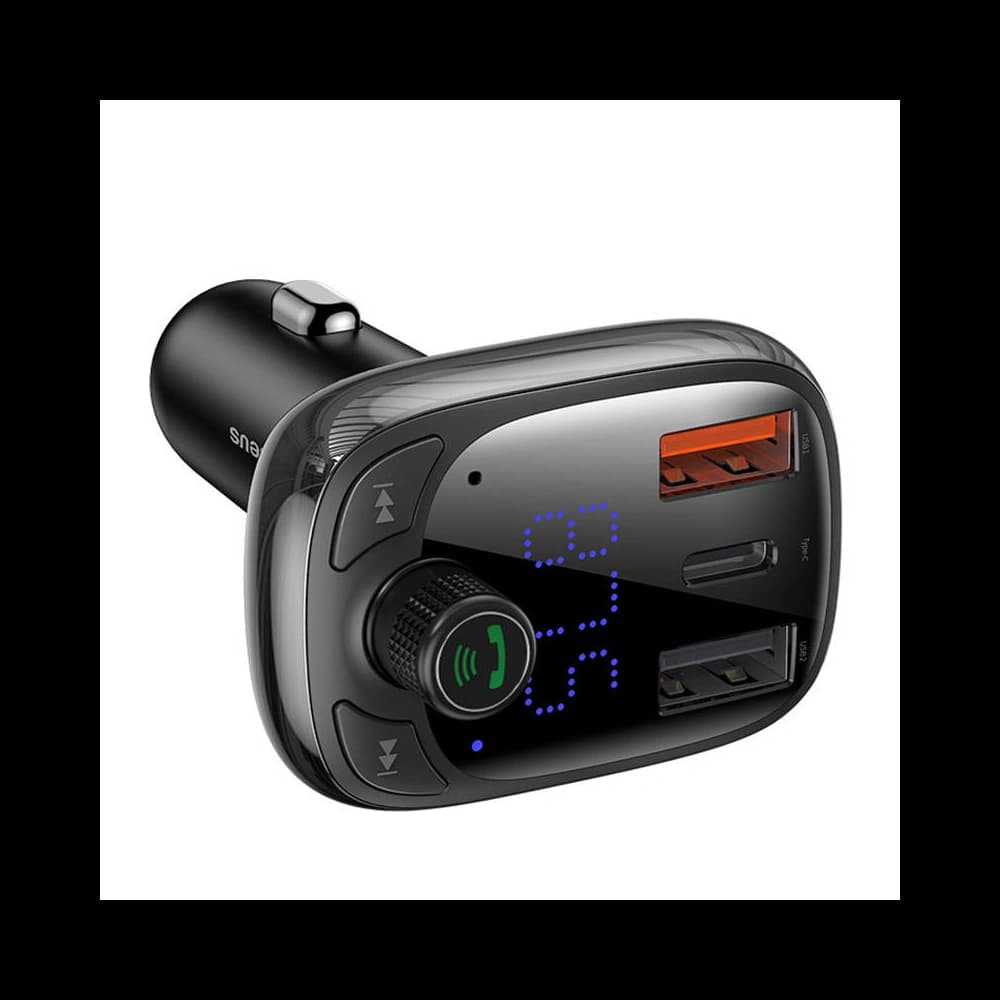 Transmițător auto Baseus Bluetooth MP3 S-13 (negru) - 3