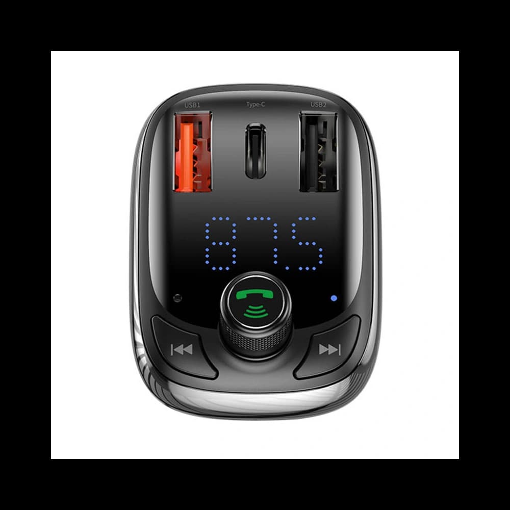 Transmițător auto Baseus Bluetooth MP3 S-13 (negru) - 5