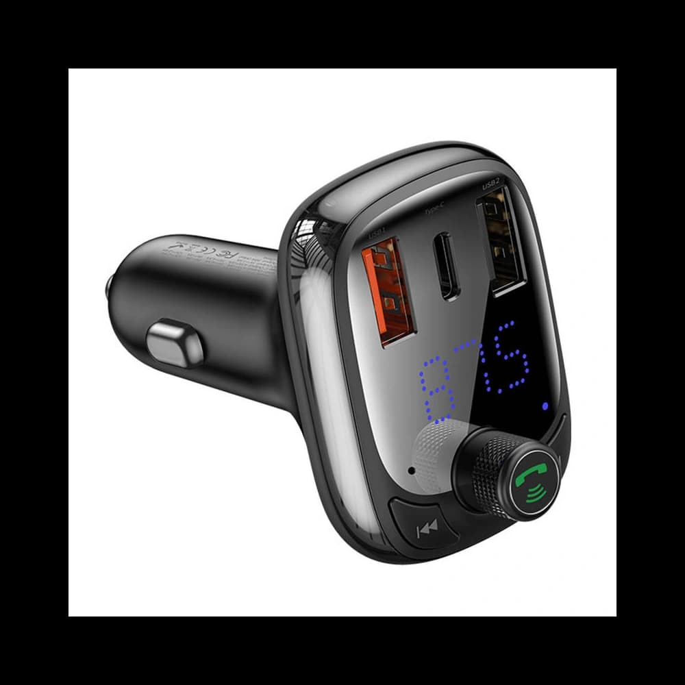 Transmițător auto Baseus Bluetooth MP3 S-13 (negru) - 6