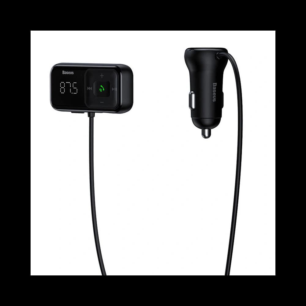 Transmițător auto Baseus Bluetooth MP3 S-16 (negru) - 3