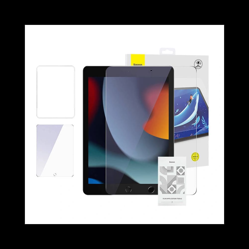 Edzett üveg Baseus Crystal 0.3mm Apple iPad 10.2 2019/2020/2021 (7, 8, 9 gen)/iPad Air 10.5 2019 (3 gen)