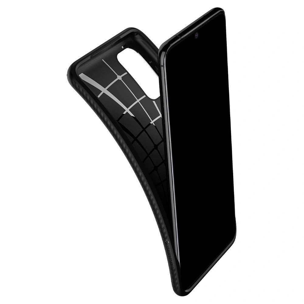Etui Spigen Liquid Air Samsung Galaxy S20 Matt Fekete - 6