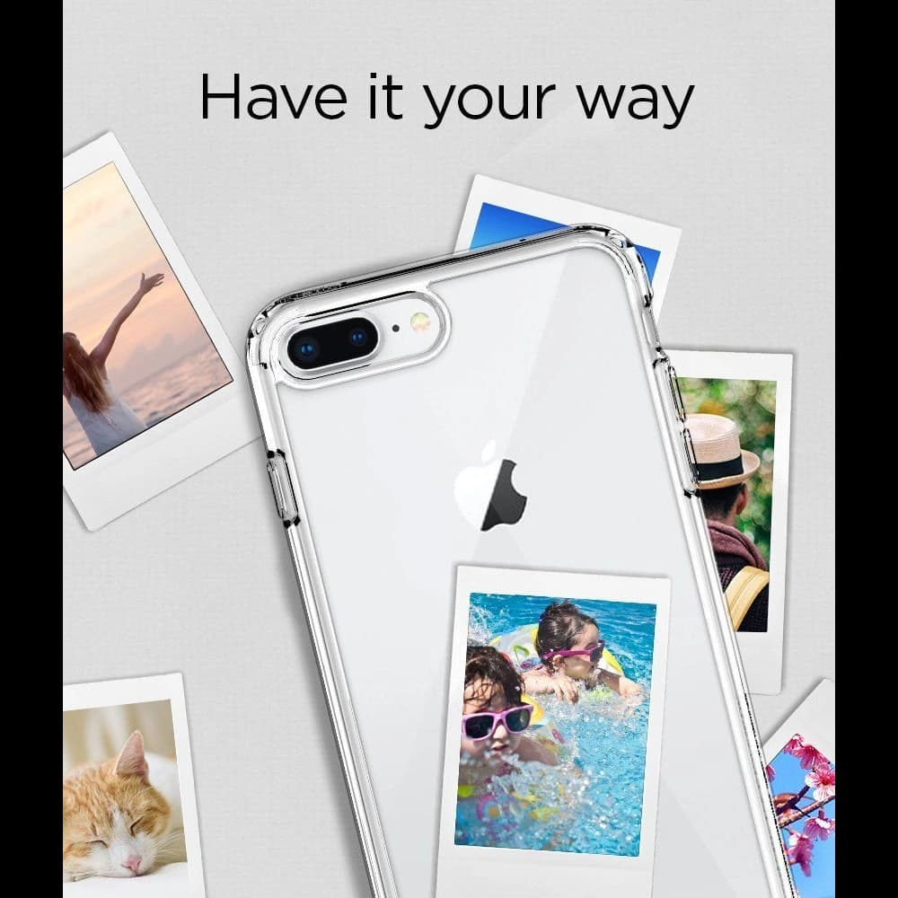 Etui Spigen Ultra Hybrid 2 Apple iPhone 8/7 Plus Átlátszó - 4