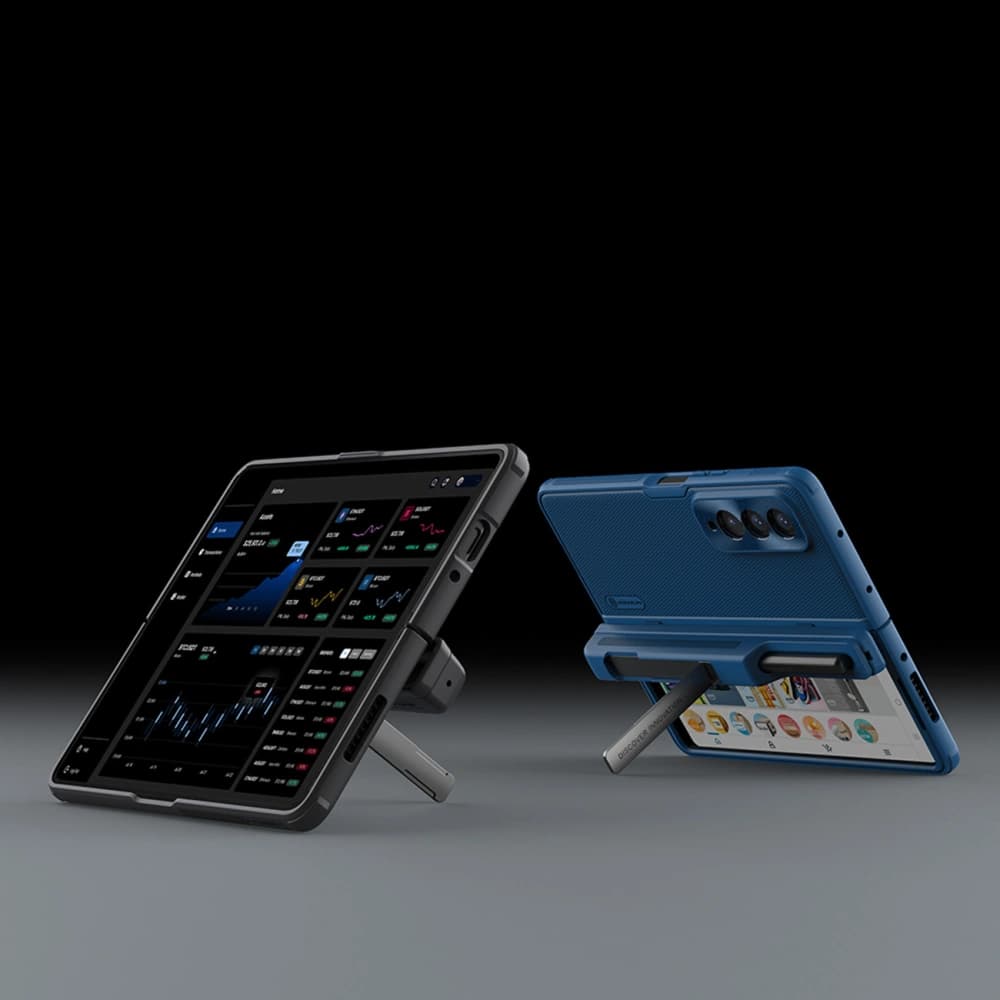 Etui Nillkin Super Frosted Shield Samsung Galaxy Z Fold 4 negre - 10