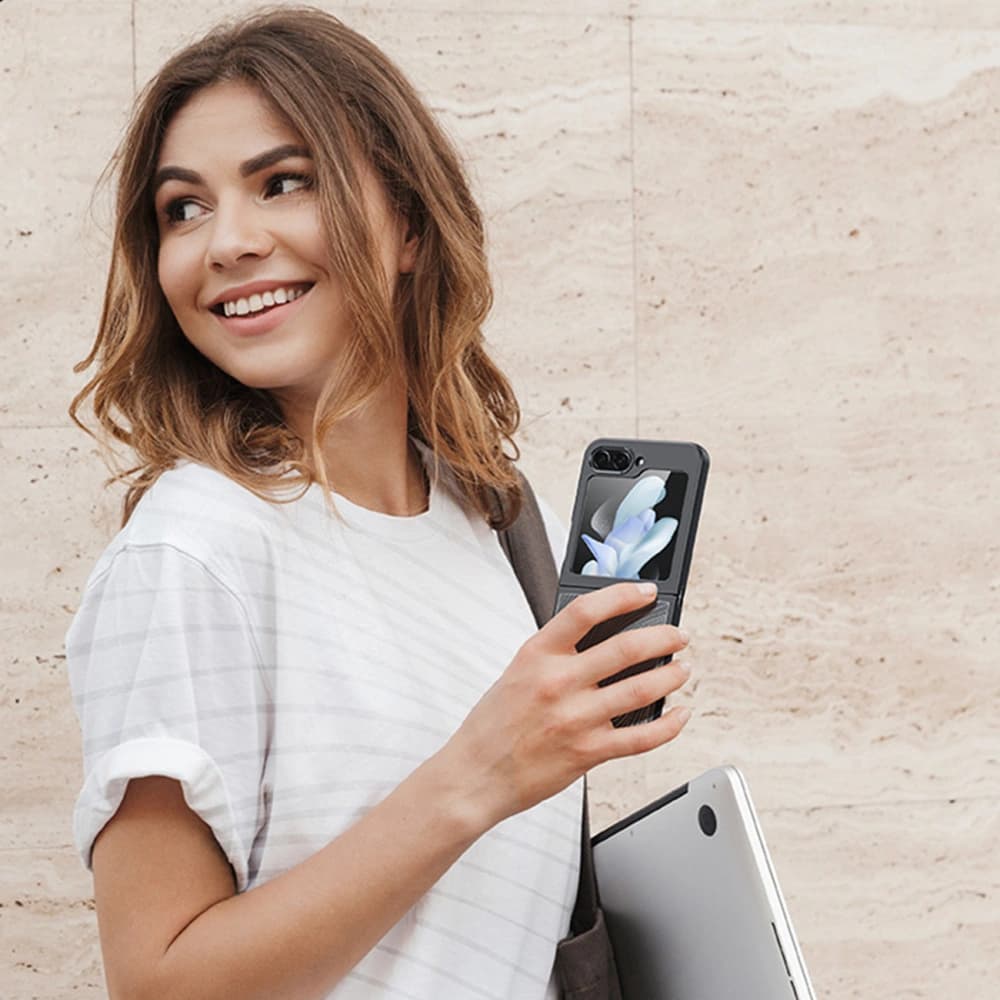 Dux Ducis Aimo Mag tok Samsung Galaxy Z Flip 5 fekete - 12