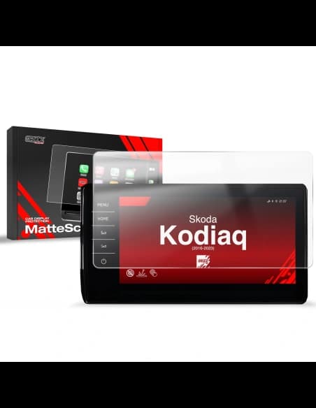 Matte GrizzGlass CarDisplay Protection Skoda Kodiaq 9,2" Columbus (2016-2023)