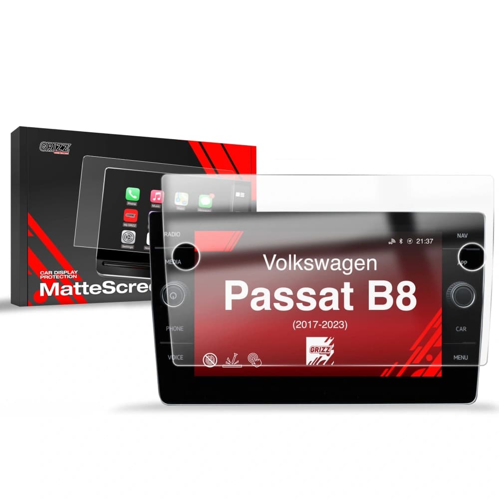 Matte GrizzGlass CarDisplay Protection Volkswagen Passat B8 2017-2023 Discover Media