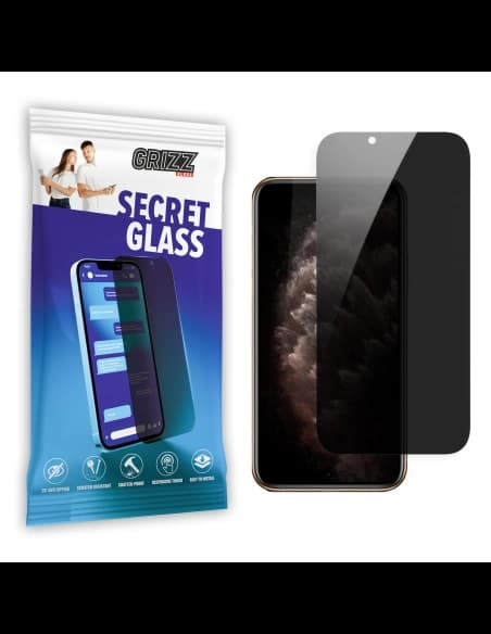 GrizzGlass Matte SecretGlass Apple iPhone XS Max