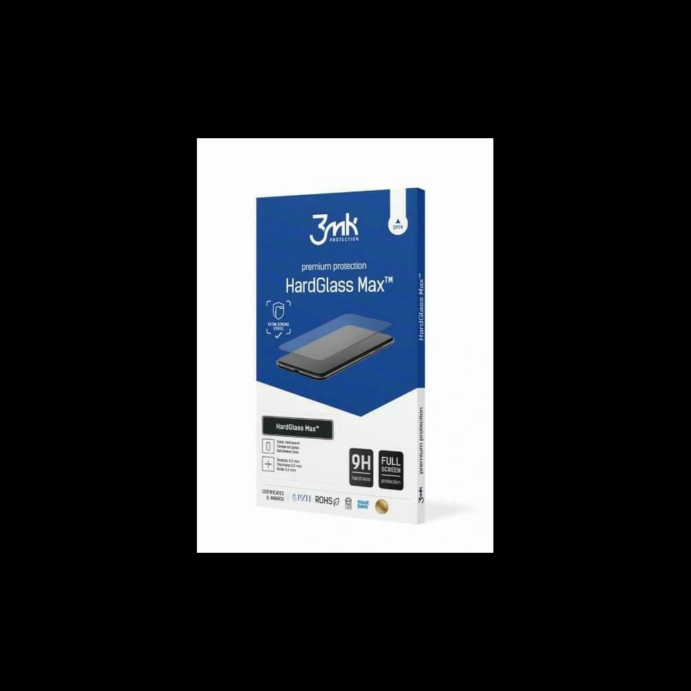 3MK Xiaomi Gehärtetes Glas HardGlass Max 13 Pro/12 Pro schwarz