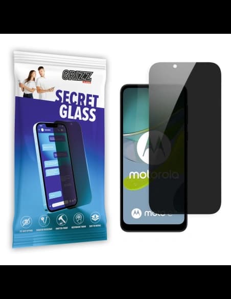 GrizzGlass Matte SecretGlass Motorola Moto E13