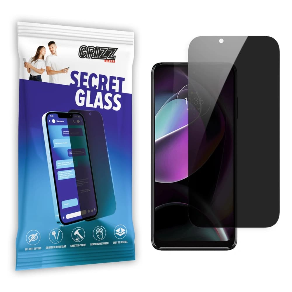 GrizzGlass Matte SecretGlass Motorola Moto G (2022) számára