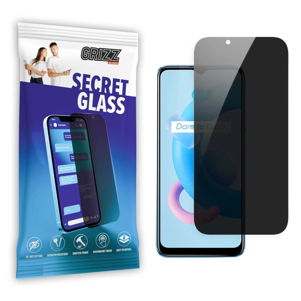 GrizzGlass Matte SecretGlass Realme C20A-hoz