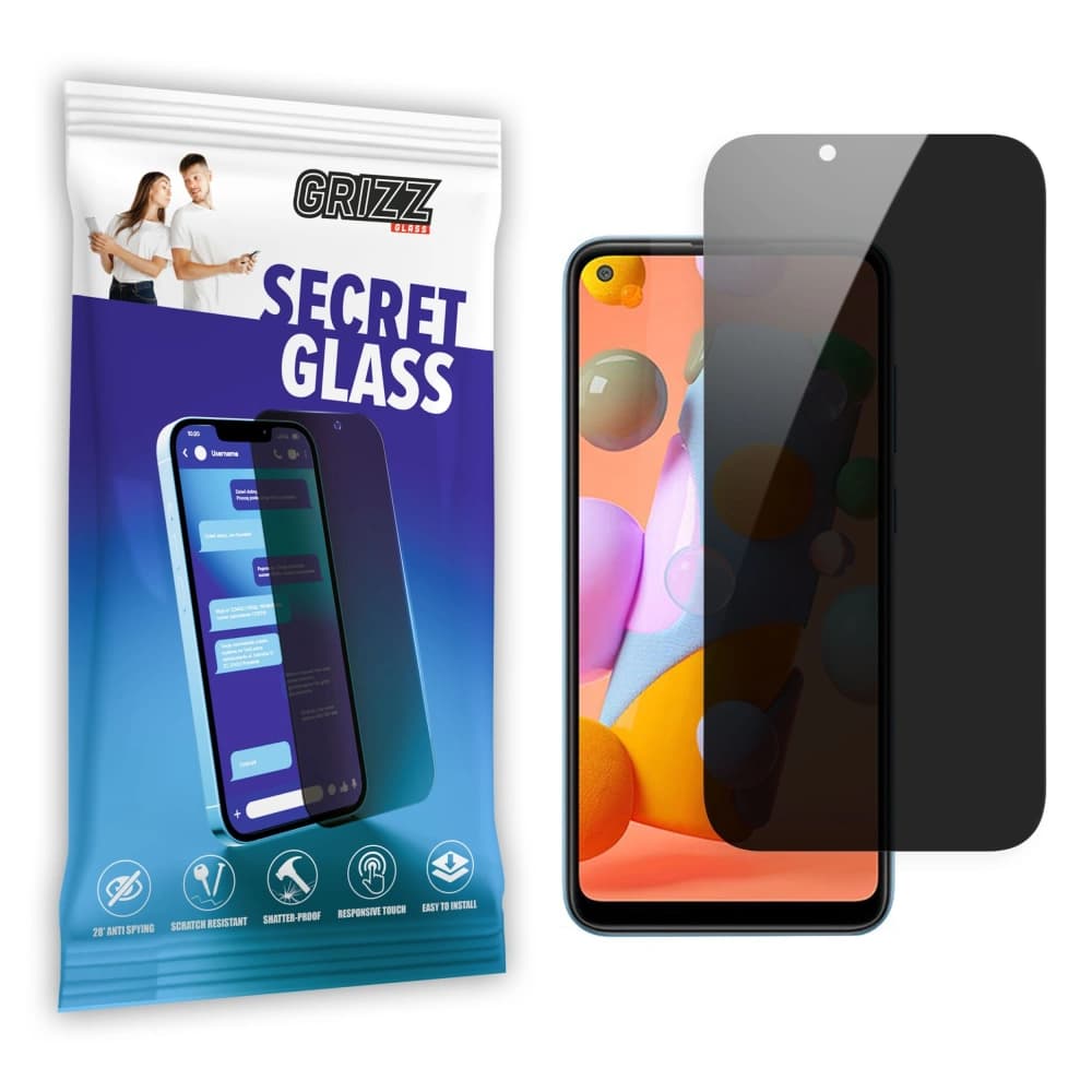 GrizzGlass Matte SecretGlass Samsung Galaxy A11-hez