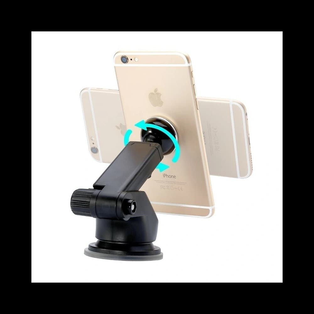 Automobilní magnetický držák Baseus Solid Series (stříbrný) - 6