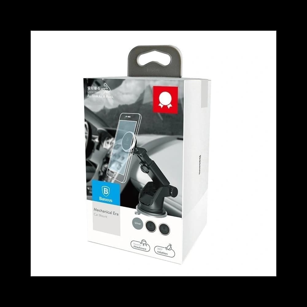 Automobilní magnetický držák Baseus Solid Series (stříbrný) - 7