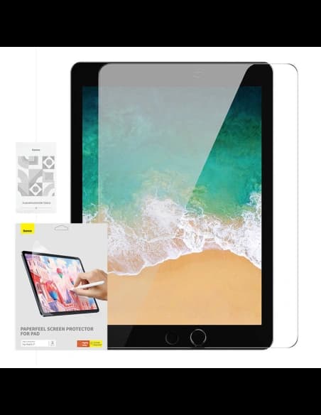 Baseus Apple Film pentru ecran Paperfeel iPad 9.7 2017/2018 (generația a 5-a și a 6-a) Transparent