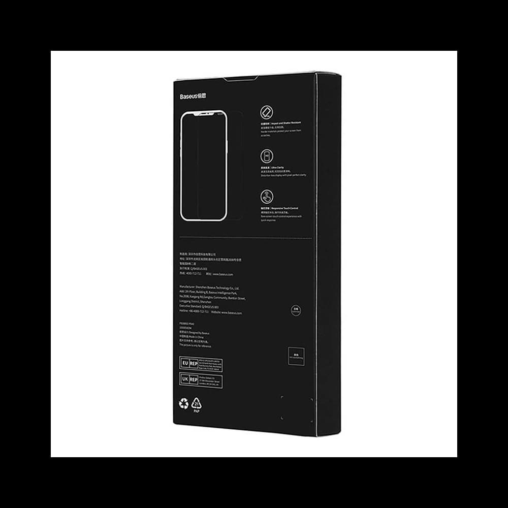 Edzett üveg Baseus Crystal 0.3mm Apple iPhone XS/X - 9