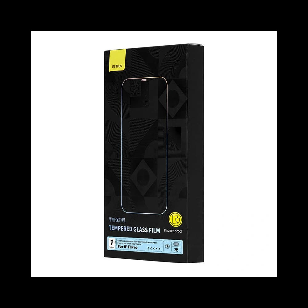 Edzett üveg Baseus Crystal Eye-Protection 0.3mm Apple iPhone X/XS - 8