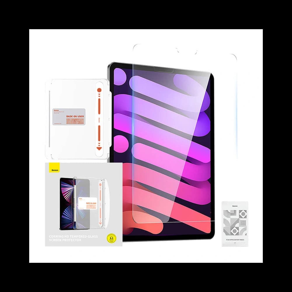 Edzett üveg Baseus Apple iPad mini 2021 (6. generáció) / iPad mini 8.3" 2024 7gen