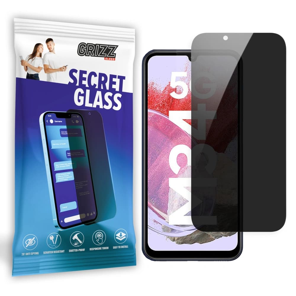GrizzGlass Matte SecretGlass Samsung Galaxy M34 5G-hez