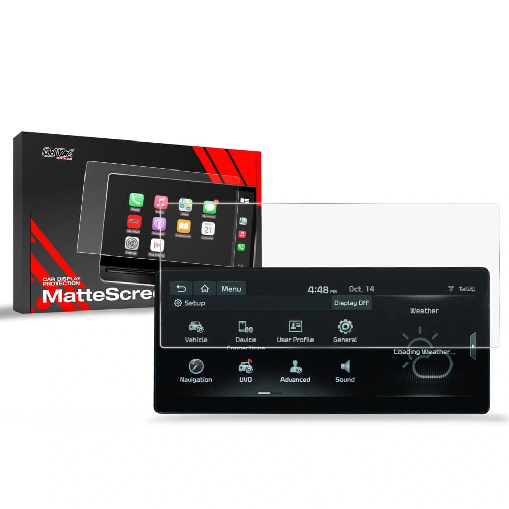 Matte GrizzGlass CarDisplay Protection Kia Niro 2020-2024