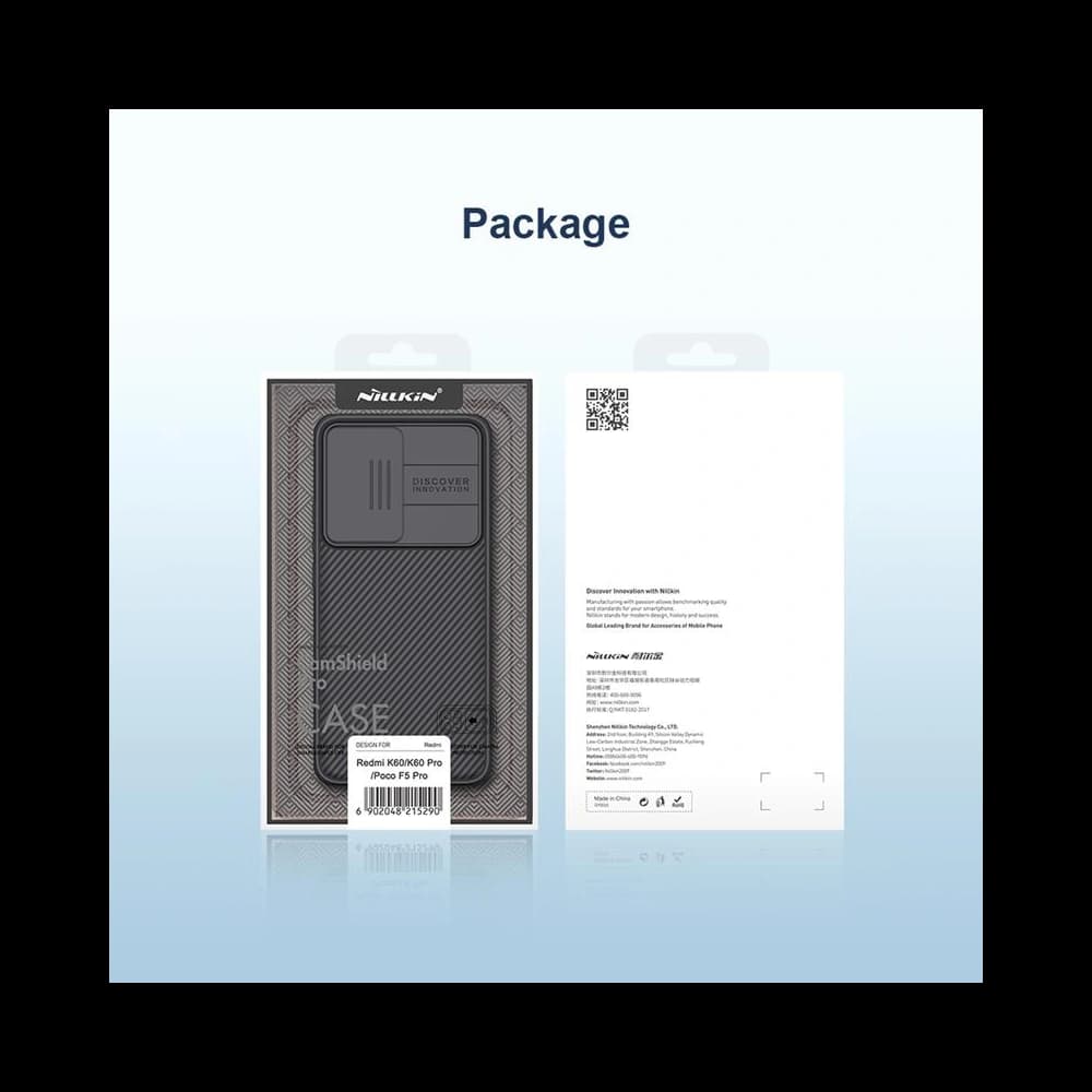 Nillkin Xiaomi Carcasă CamShield Pro Poco F5 Pro/Redmi K60/K60 Pro albastru - 7