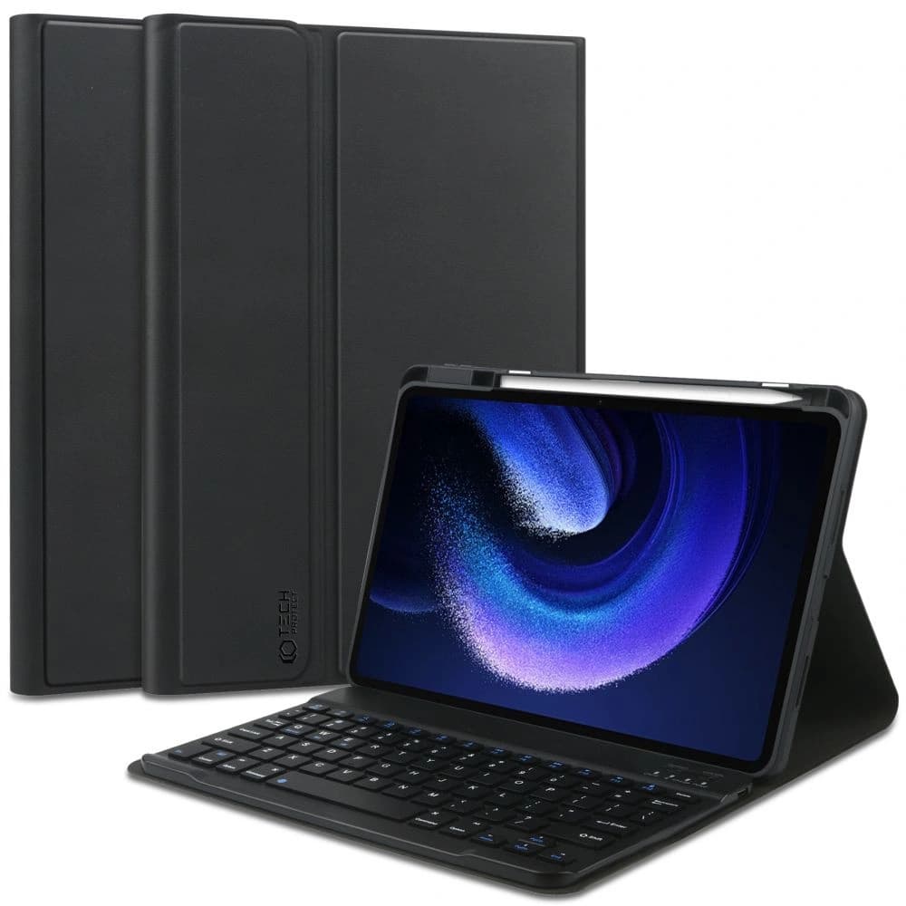 Etui Tech-Protect SC Pen + klávesnice Xiaomi Pad 6/6 Pro Black