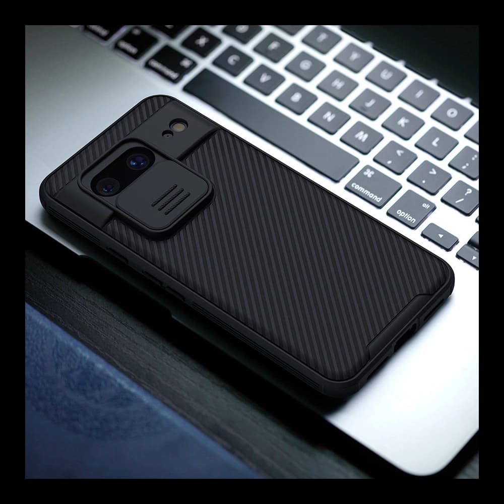 Etui Nillkin CamShield Pro Google Pixel 8 modrý - 12