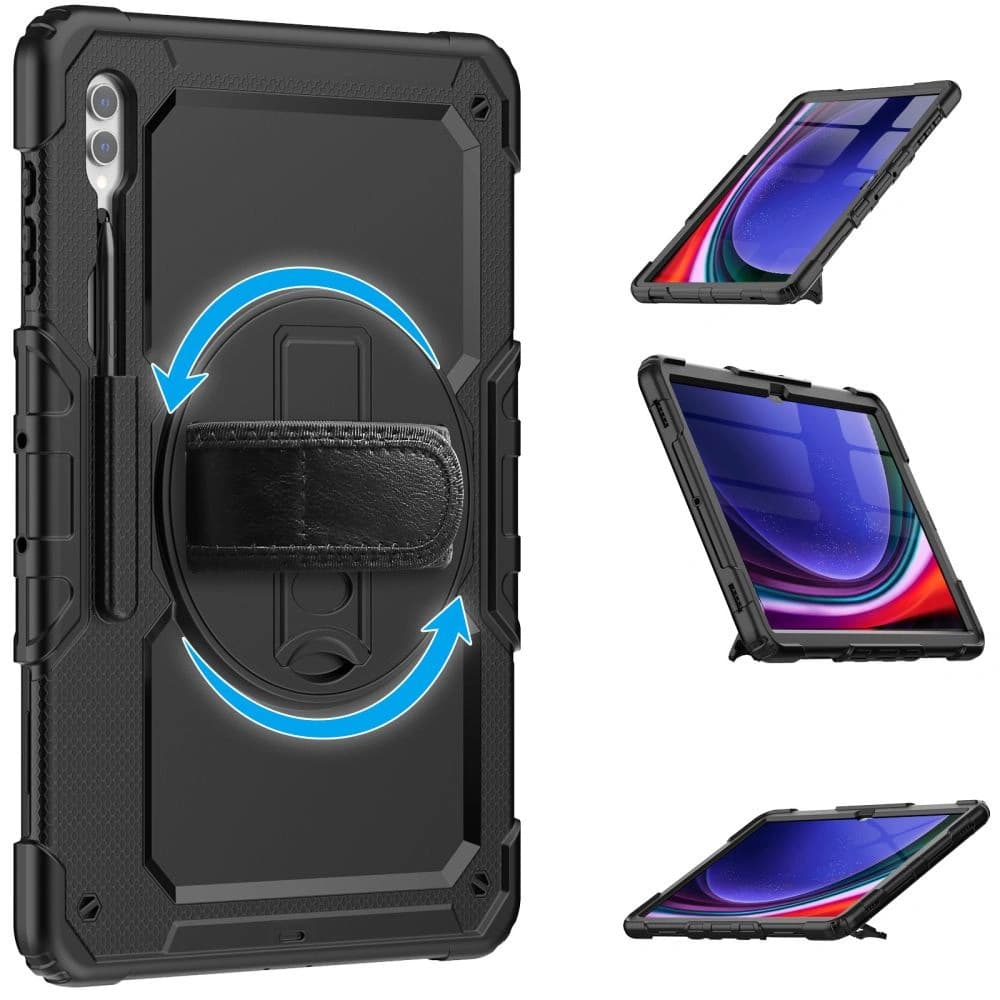 Etui Tech-Protect Solid360 Samsung Galaxy Tab S8 Ultra/S9 Ultra / S10 Ultra 14.6 Fekete - 3