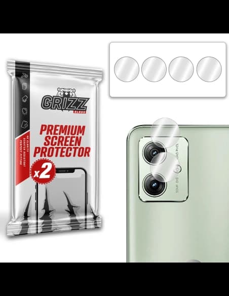 Sklo na aparát GrizzGlass HybridGlass Camera pro Motorola Moto G54