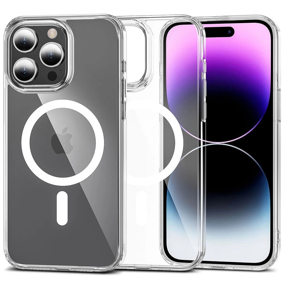 Tech-Protect Apple Husă Flexair Hybrid MagSafe iPhone 15 Pro Max Transparent