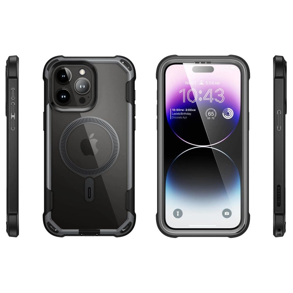 Supcase Apple Husă IBLSN Ares Mag MagSafe iPhone 15 Pro Max Negru - 3