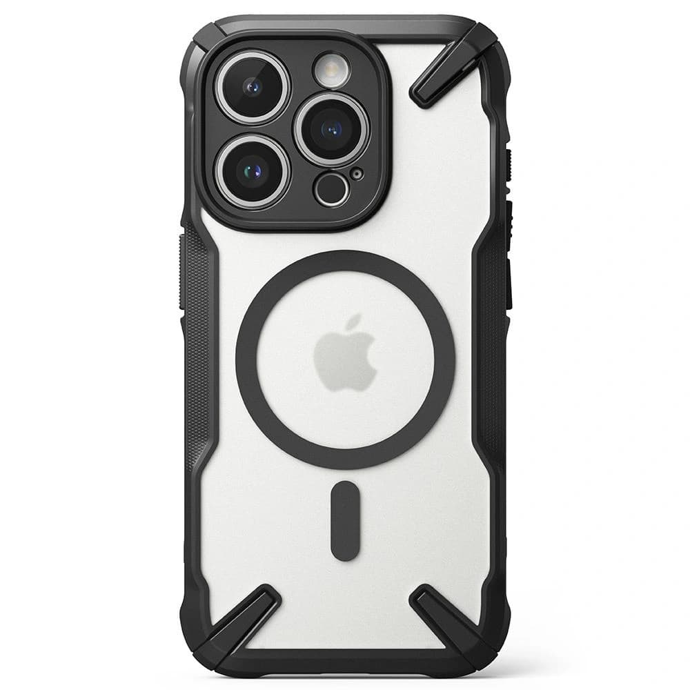 Case Ringke Fusion-X Magnetic MagSafe Apple iPhone 15 Pro Max Matt Schwarz - 4