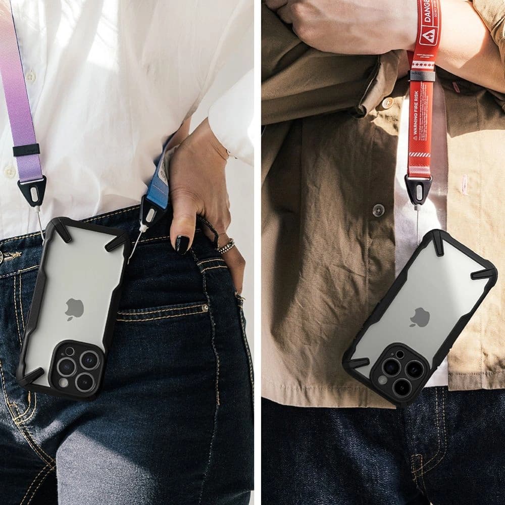 Case Ringke Fusion-X Magnetic MagSafe Apple iPhone 15 Pro Max Matt Schwarz - 10