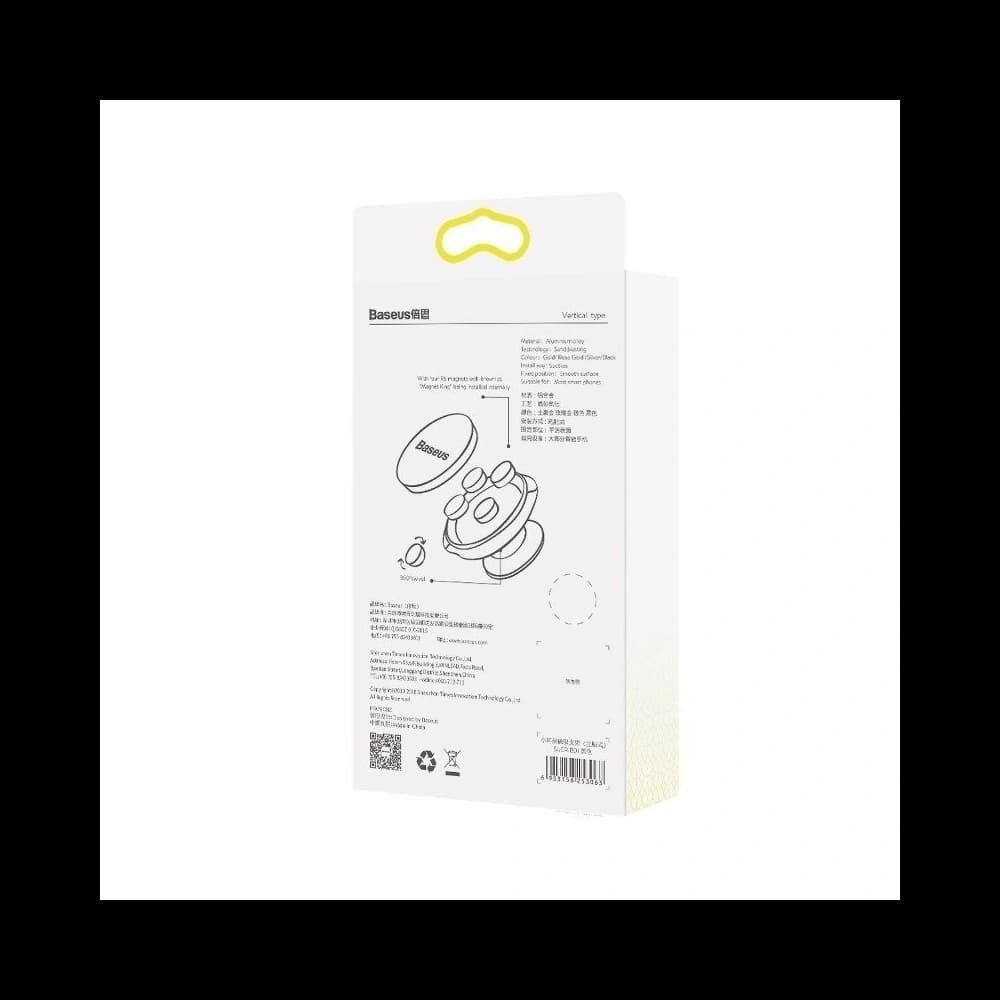 Urmărește magnetic pentru mașină pentru tabloul de bord Baseus - argintiu - 8