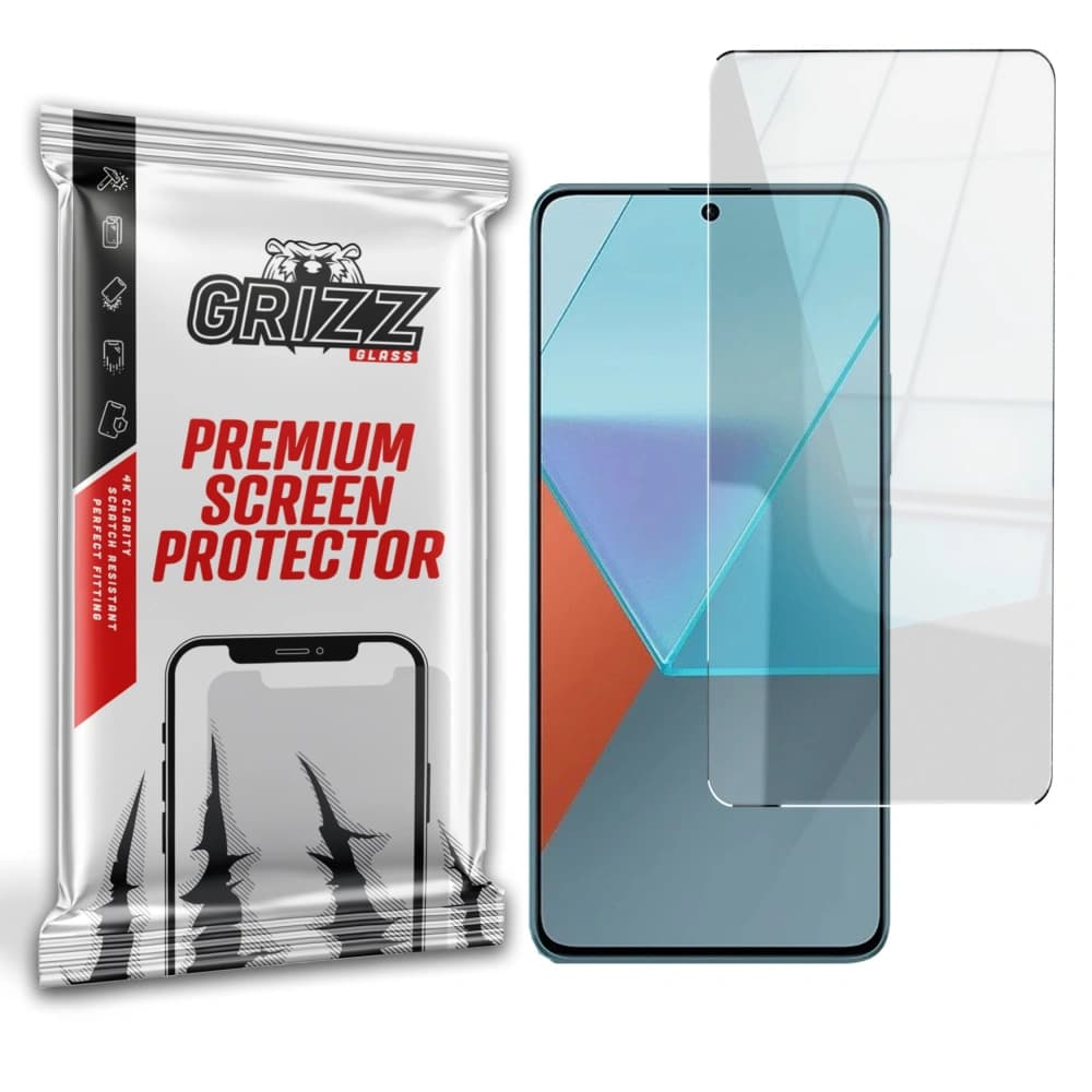 Hybriertes Glas GrizzGlass HybridGlass für Xiaomi Redmi Note 13 Pro 5G