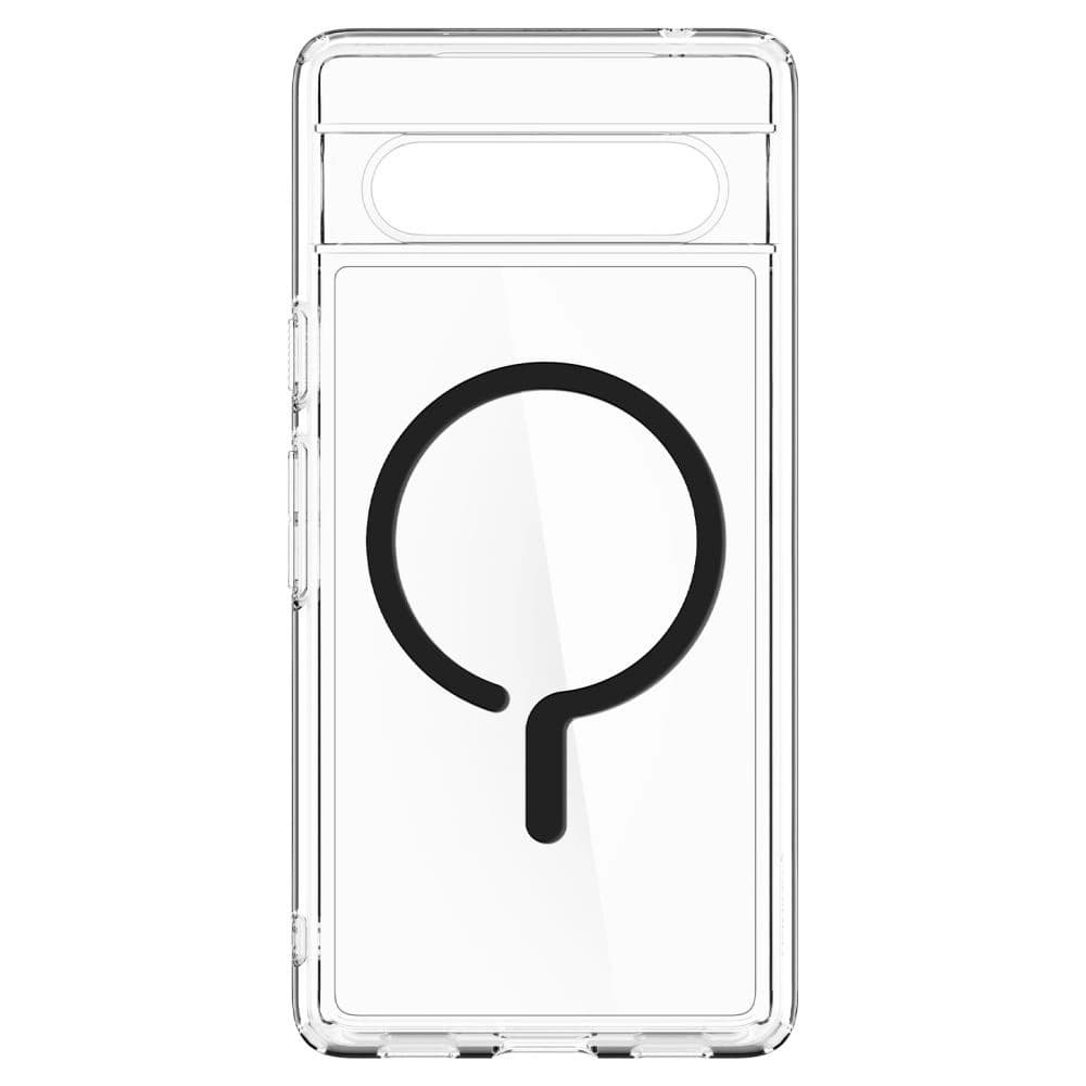 Case Spigen Ultra Hybrid Onetap Ring MagSafe Google Pixel 7a Schwarz - 5