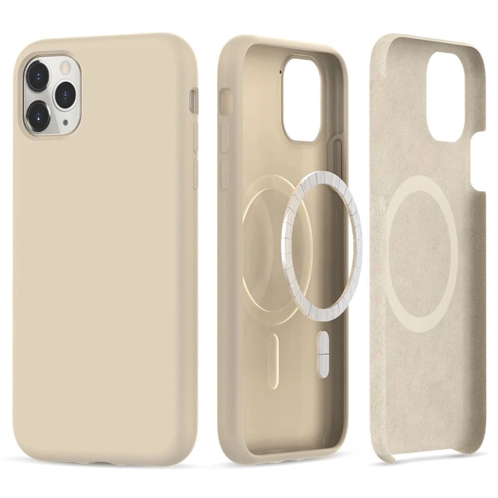 Tech-Protect Silicone MagSafe Apple iPhone 11 Pro Beige