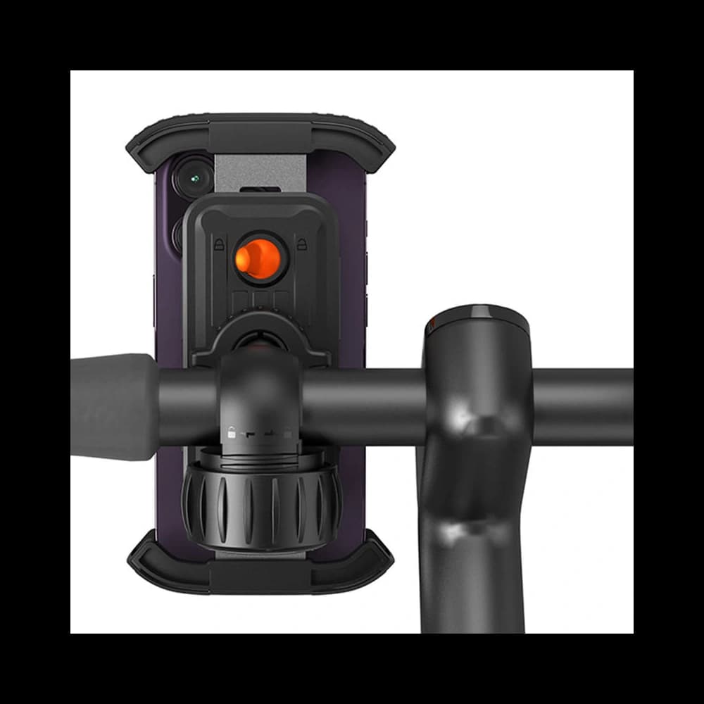 Fahrradhalterung Baseus QuickGo für Telefone von 5,7 Zoll bis 7,2 Zoll (schwarz) - 7