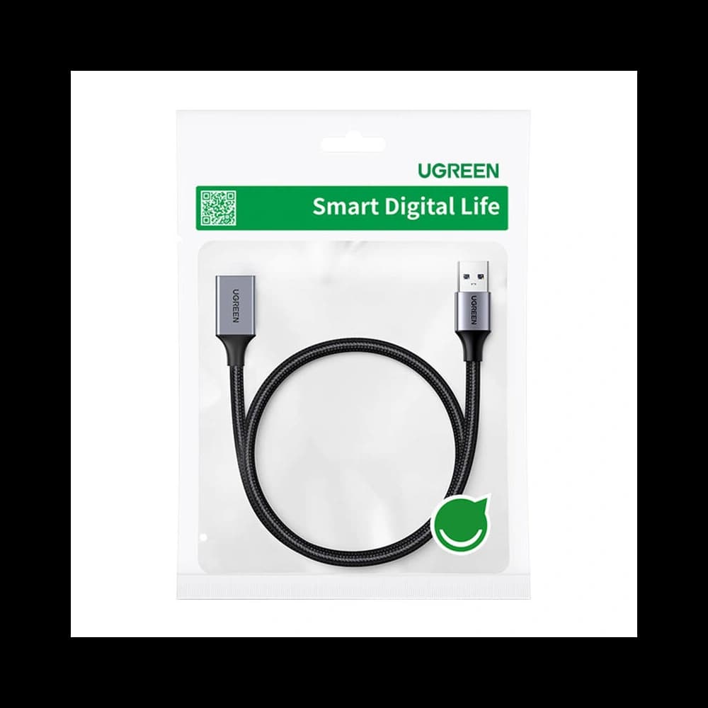 UGREEN US115 Cablu prelungitor USB-A 3.0, 5m (negru) - 3