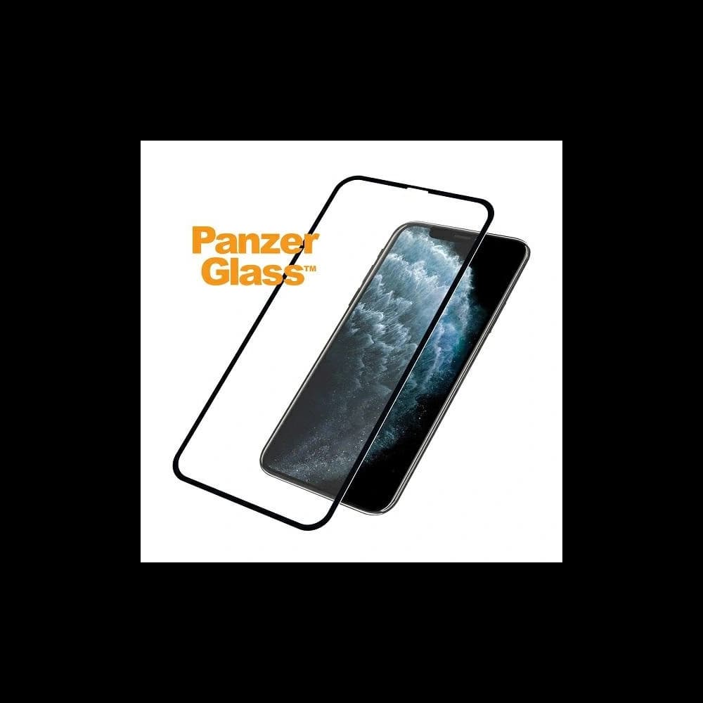 Edzett üveg PanzerGlass Curved Super+ Apple iPhone X / XS / 11 Pro fekete - 2