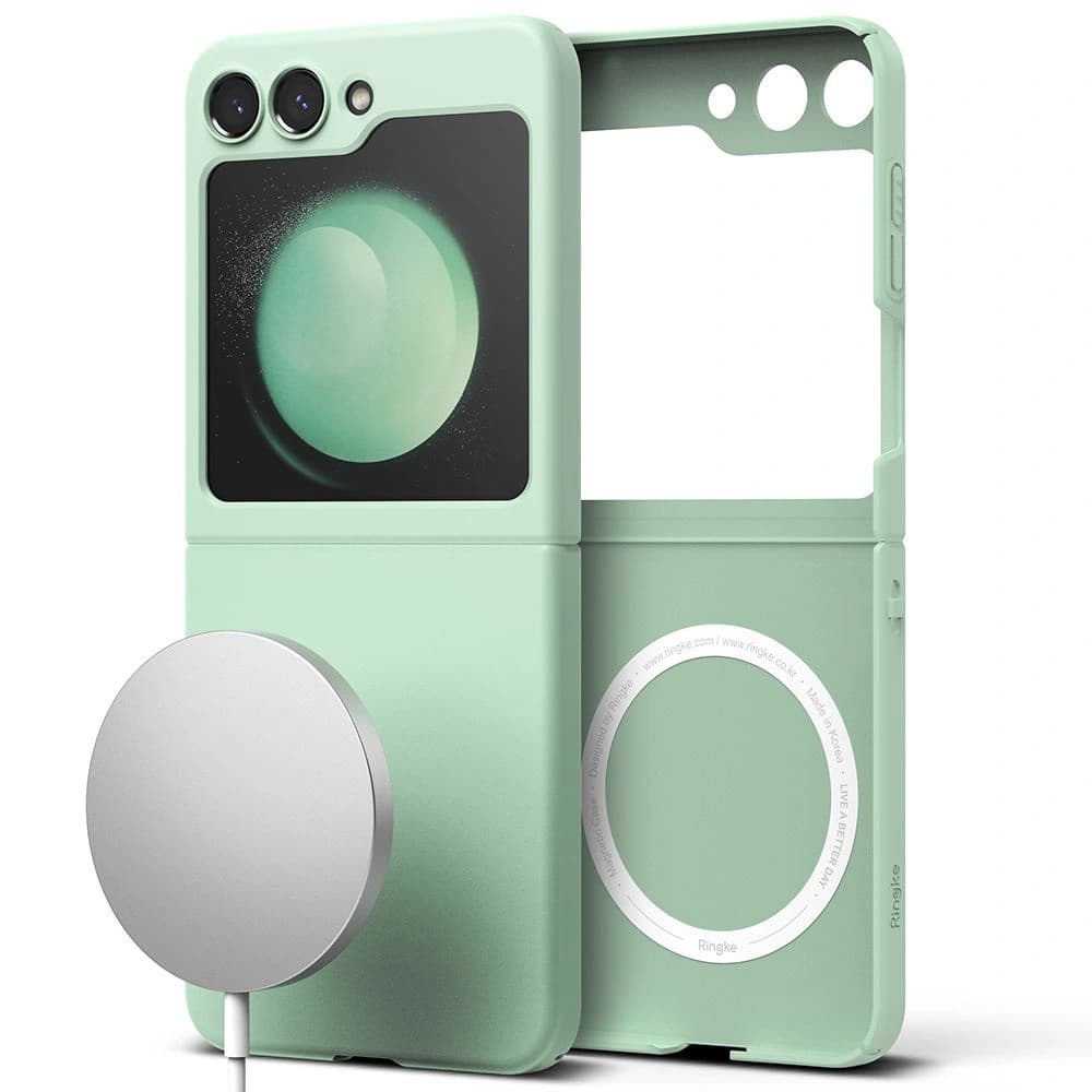 Case Ringke Slim Magnetic Samsung Galaxy Z Flip5 Mint - 4