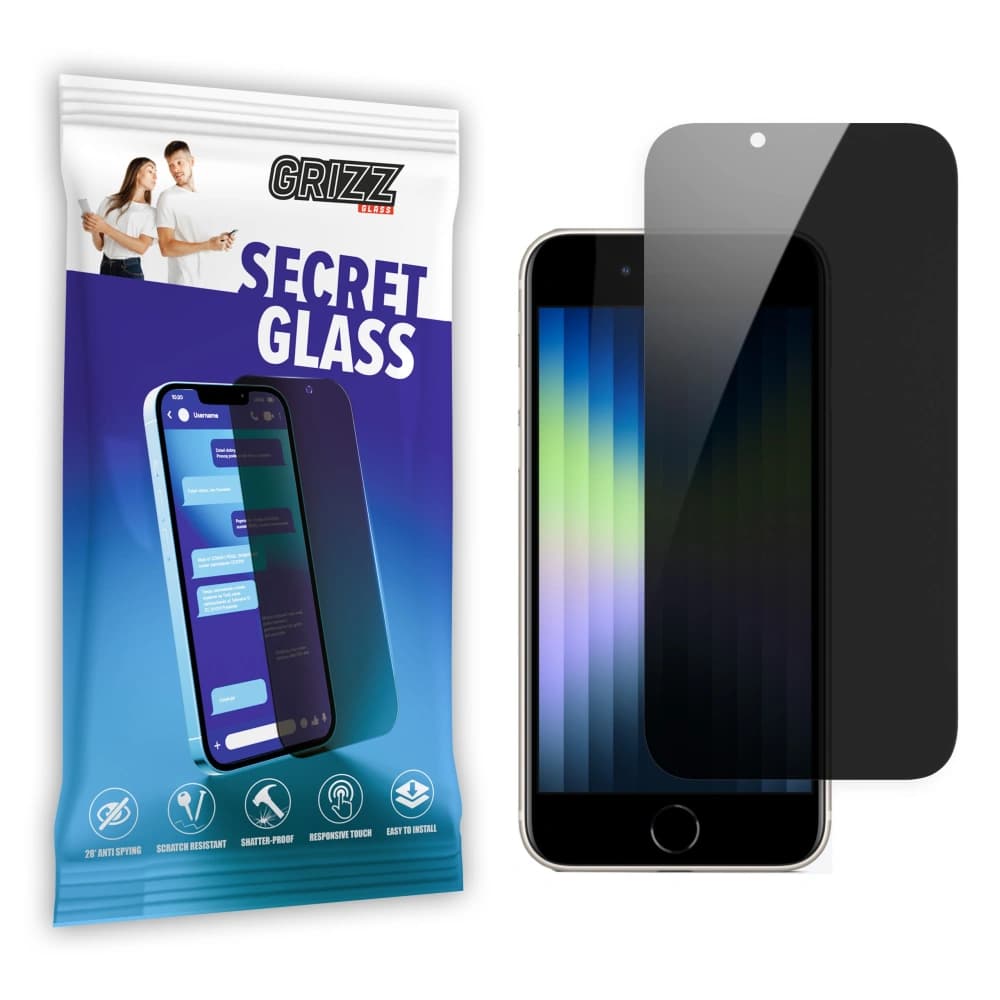 GrizzGlass Matte SecretGlass Apple iPhone SE 2020-hoz