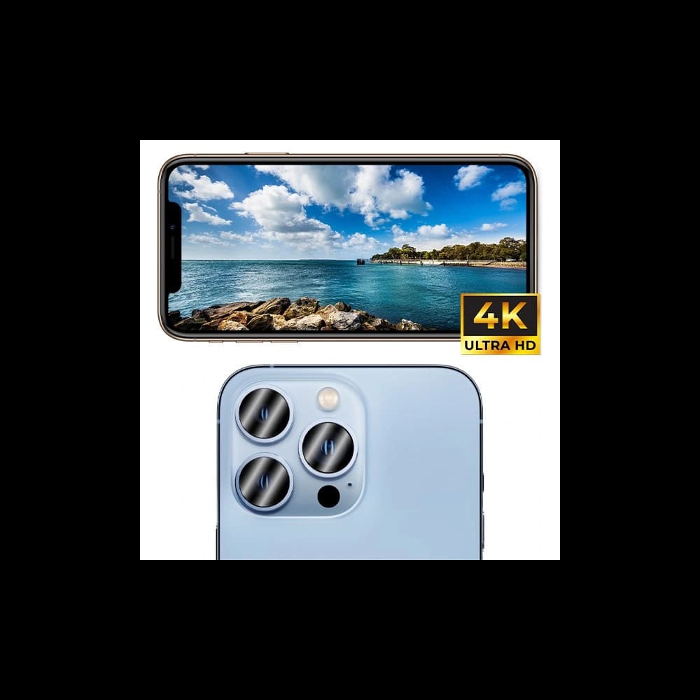 Glas für die Kamera GrizzGlass HybridGlass für Xiaomi 14 - 4