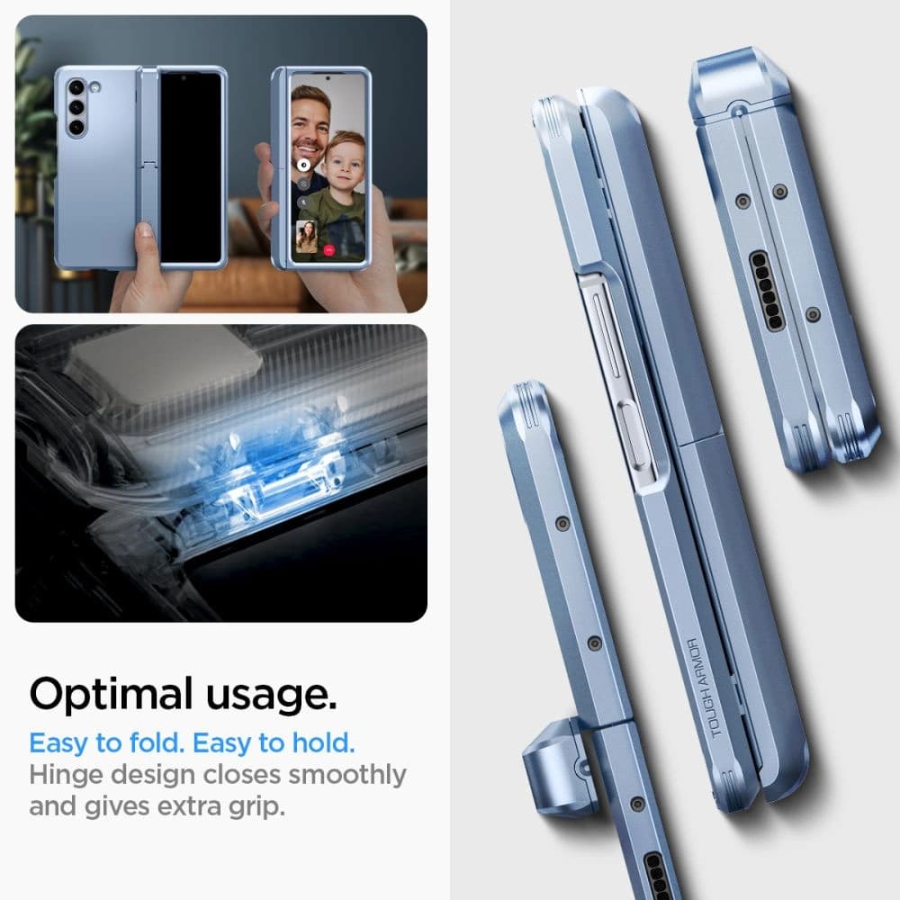 Etui Spigen Tough Armor Pro Pen Samsung Galaxy Z Fold5 Sierra Blue - 19