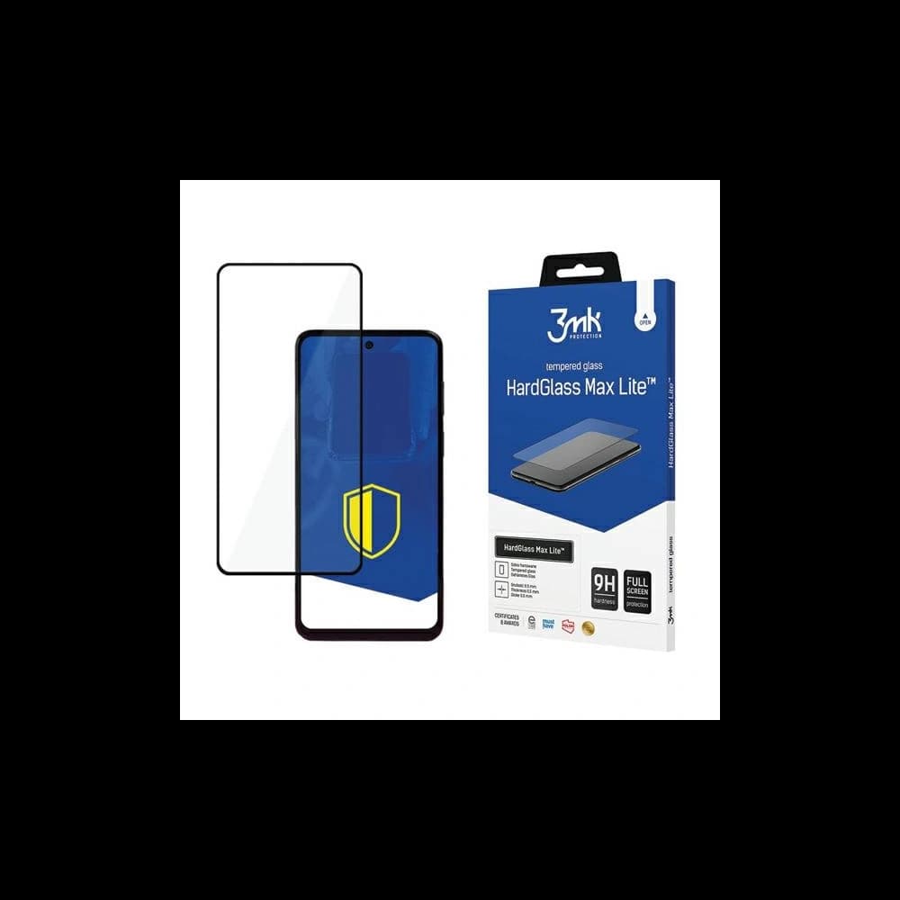 3MK HardGlass Max Lite Xiaomi Redmi Note 12 4G black