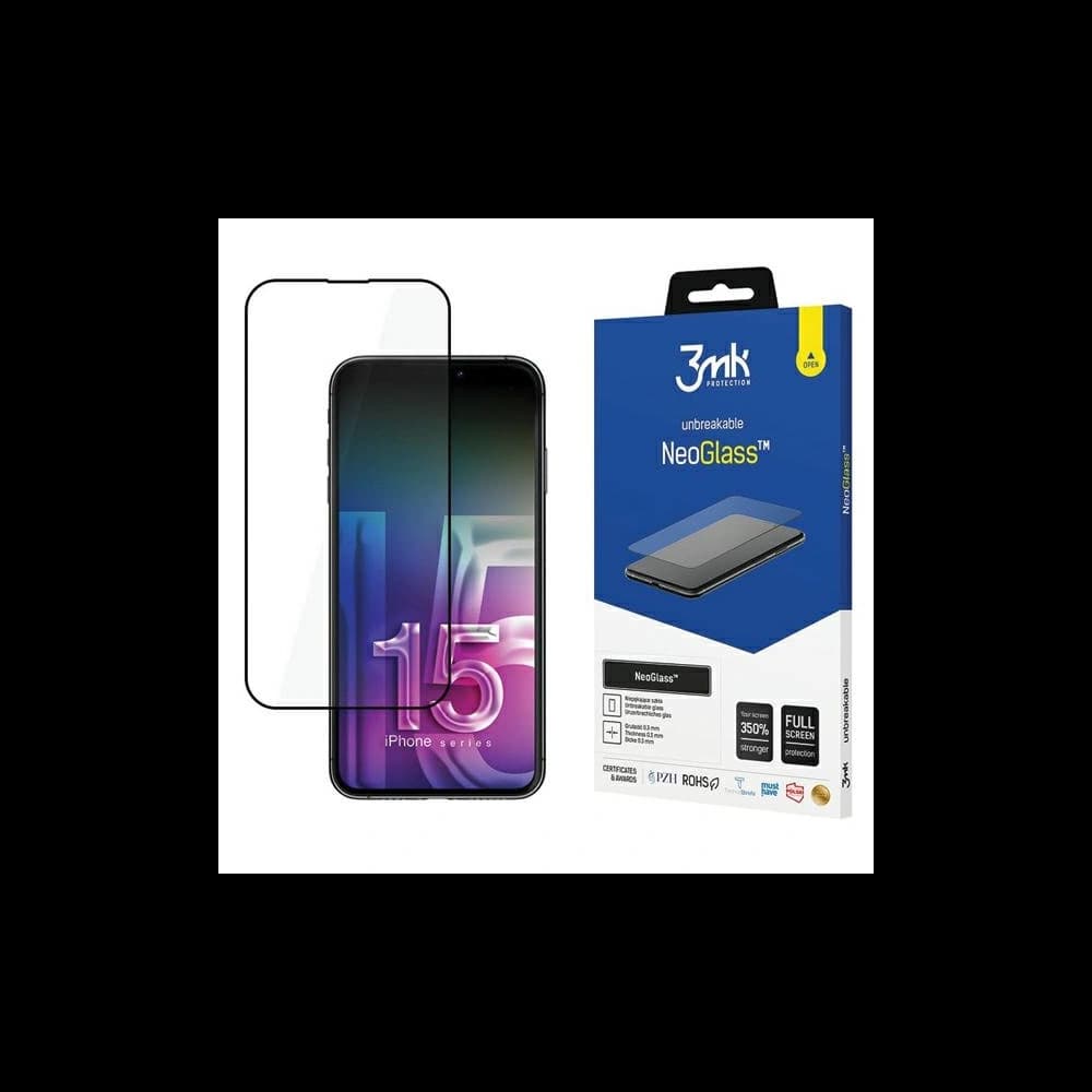 3MK NeoGlass Apple iPhone 15 Pro Max black
