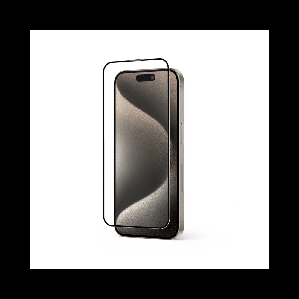 Crong Anti-Bacterial 3D Armour Glass Apple iPhone 15 Pro Max + installation frame - 2